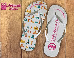 Chinelo Personalizado Formatura Engenharia Civil