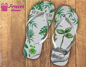 Chinelo Formatura Engenharia Ambiental plante uma árvore