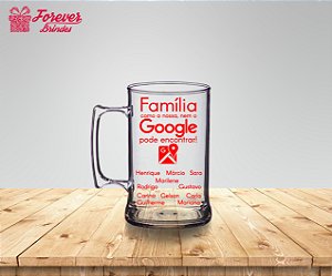Caneca De Chopp Família Google