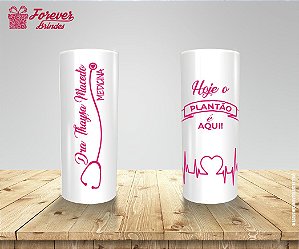 Copo Long Drink Personalizado Medicina Plantão