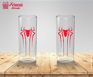Copo Long Drink Homem Aranha Aniversário