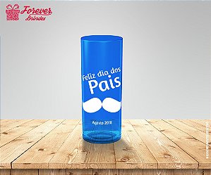 Copo Long Drink Dia Dos Pais Com Bigode