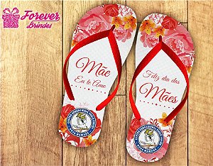 Chinelo Dia Das Mães multi flores