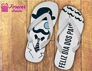 Chinelo Personalizado Para o Dia Dos Pais