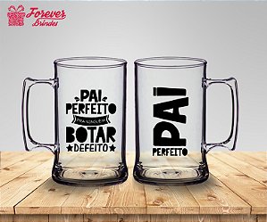 Caneca De Chopp Dia Dos Pais Pai Perfeito