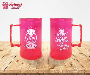 Caneca De Chopp Despedida De Solteira Game Over Forever Brindes