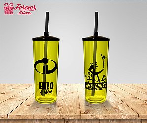 Copo Long Drink Personalizado Os Incríveis