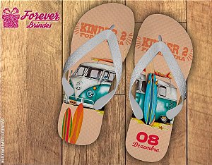 Chinelo De Formatura Personalizado Praia