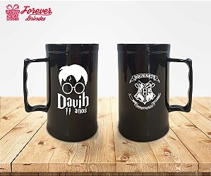 Caneca De Chopp Aniversário Harry Potter