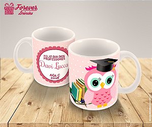 Caneca De Porcelana Dia dos Professores