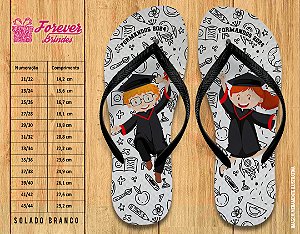 Chinelo Personalizado Formatura