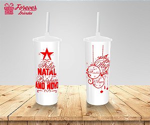 Copo Long Drink De Ano Novo e Natal