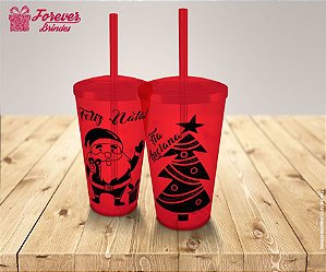 Copo Twister De Natal Personalizado