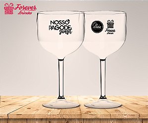 Taça Gin Personalizada Logo Empresa