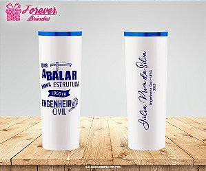 Long Drink Personalizado com Borda Formatura de Engenharia Civil