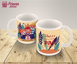 Caneca de Porcelana Personalizada Dia dos Pais