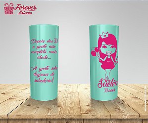 Copo Long Drink Personalizado 30 Anos