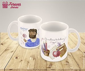 Caneca de Porcelana Personalizada Dia DOS PROFESSORES