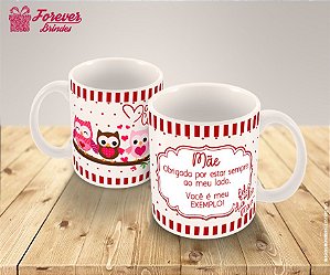 Caneca De Porcelana Dia Das Mães