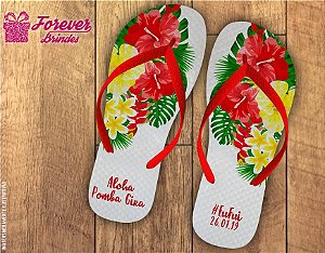 Chinelo Personalizado Luau