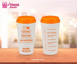 Copo Ecológico Café Personalizado Dia dos Professores e Funcionários