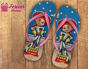 Chinelo Personalizado Infantil do Toy Story