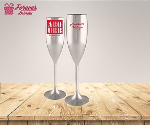 Taça De Champanhe Metalizada de Arquitetura e Urbanismo