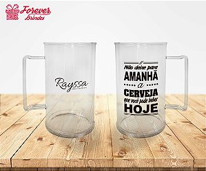 Caneca de Chopp Design De Moda