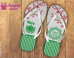 Chinelo Personalizado De Engenharia Ambiental