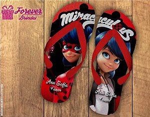 Chinelo Personalizado Da Lady Bug