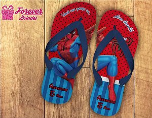 Chinelo Personalizado Do Homem Aranha