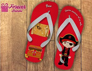 Chinelo Personalizado De Pirata