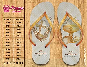 Chinelo Personalizado Catequista