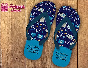 Chinelo Personalizado Formatura De Enfermagem