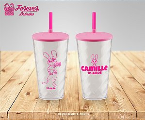 Copo Twister Personalizado Aniversário Zootopia