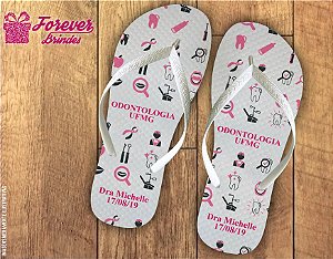 Chinelo Personalizado de Odontologia