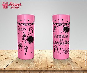 Copo Long Drink Colorido Personalizado De Festa Junina
