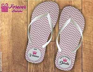 Chinelo Personalizado Promovida A Dinda