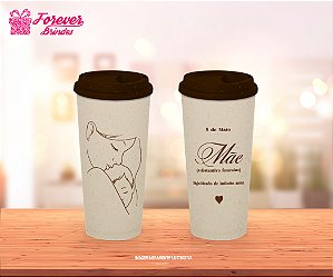 Copo Ecológico Café Personalizado Dia das Mães