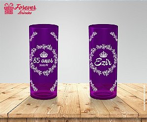 Copo Long Drink Personalizado 80 Anos