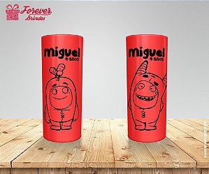 Copo Long Drink Personalizado De Aniversário Oddbods