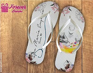Chinelo Personalizado De Medicina Com Silhueta