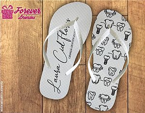 Chinelo Personalizado De Odontologia