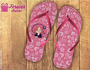 Chinelo Personalizado Dia da Mulher