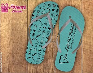 Chinelo Tiffany Personalizado De Odontologia