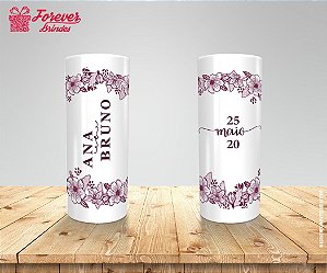 Copo Long Drink  Personalizado de  Casamento