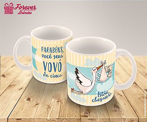 Caneca De Porcelana  Estou Chegando