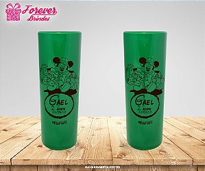 Copo Long Drink Personalizado Mickey Safari