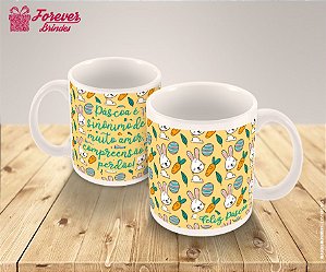 Caneca Porcelana Páscoa