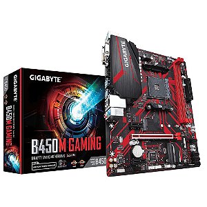 Placa Mãe Gigabyte B450M Gaming AM4 DDR4